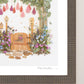 "Cottage Garden" Flower Print