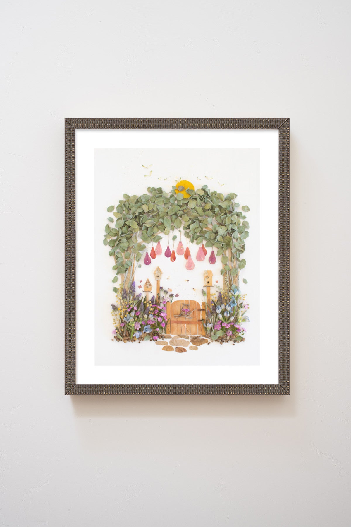 "Cottage Garden" Flower Print
