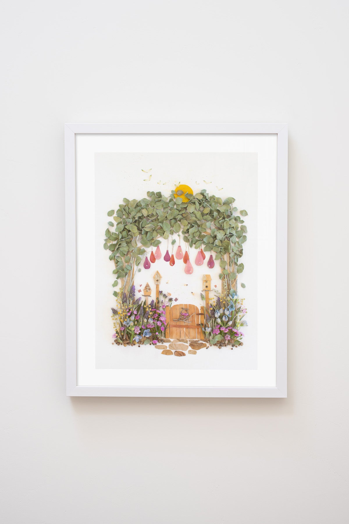 "Cottage Garden" Flower Print
