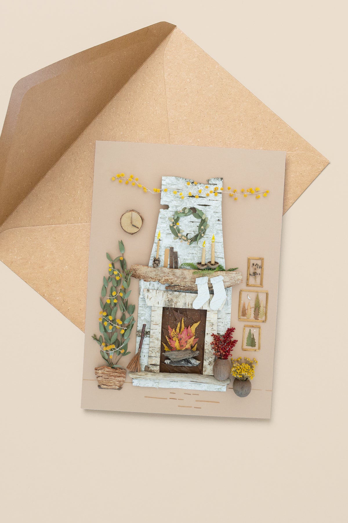 "Cozy Christmas" Greeting Card