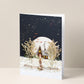 "December Moon" Greeting Card