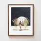 "December Moon" Flower Print