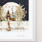 "December Moon" Flower Print