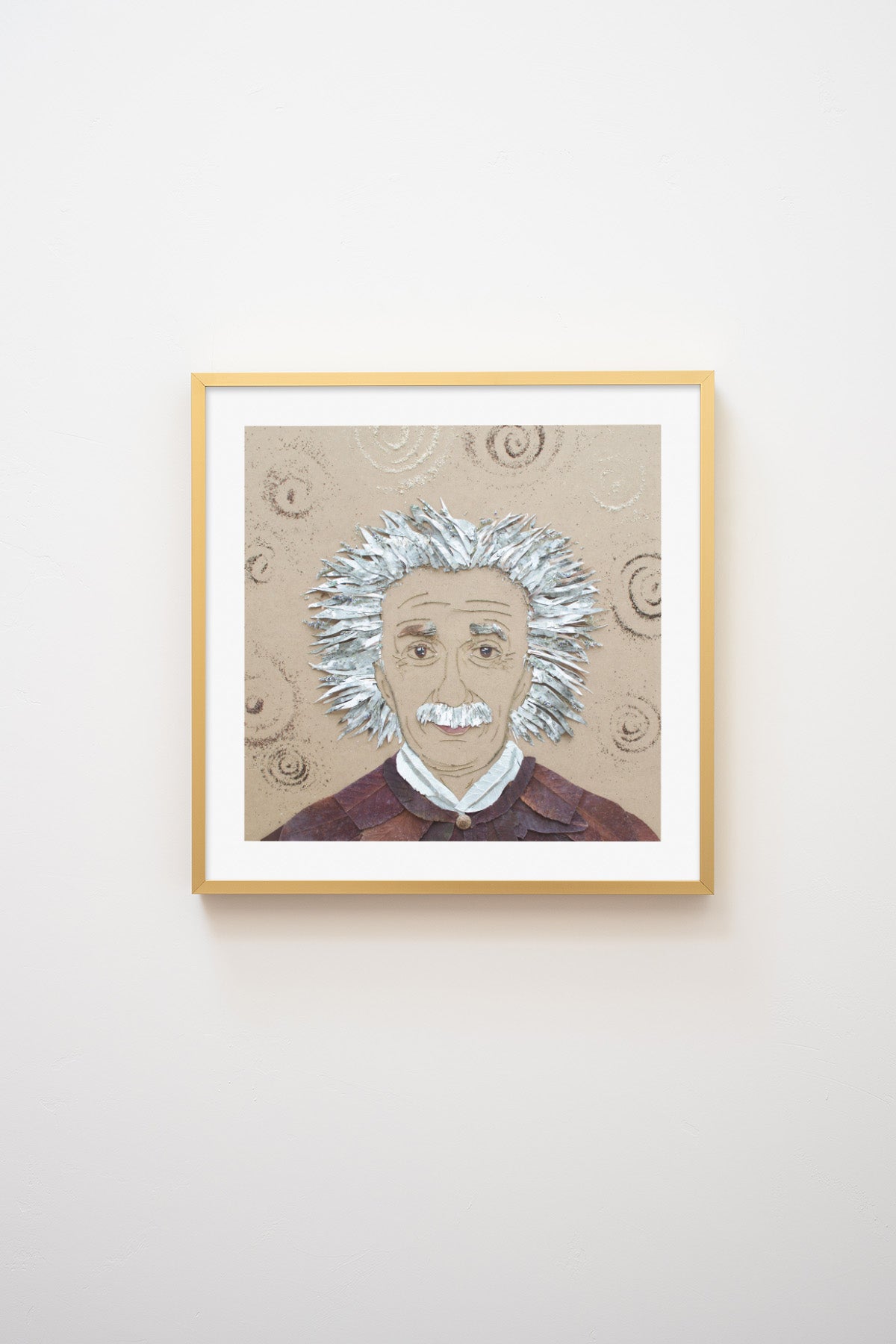 "Einstein" Flower Print