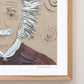 "Einstein" Flower Print