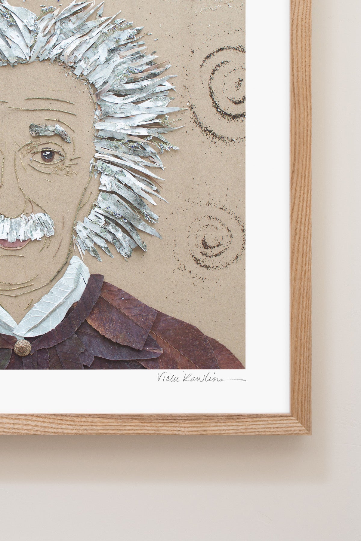 "Einstein" Flower Print