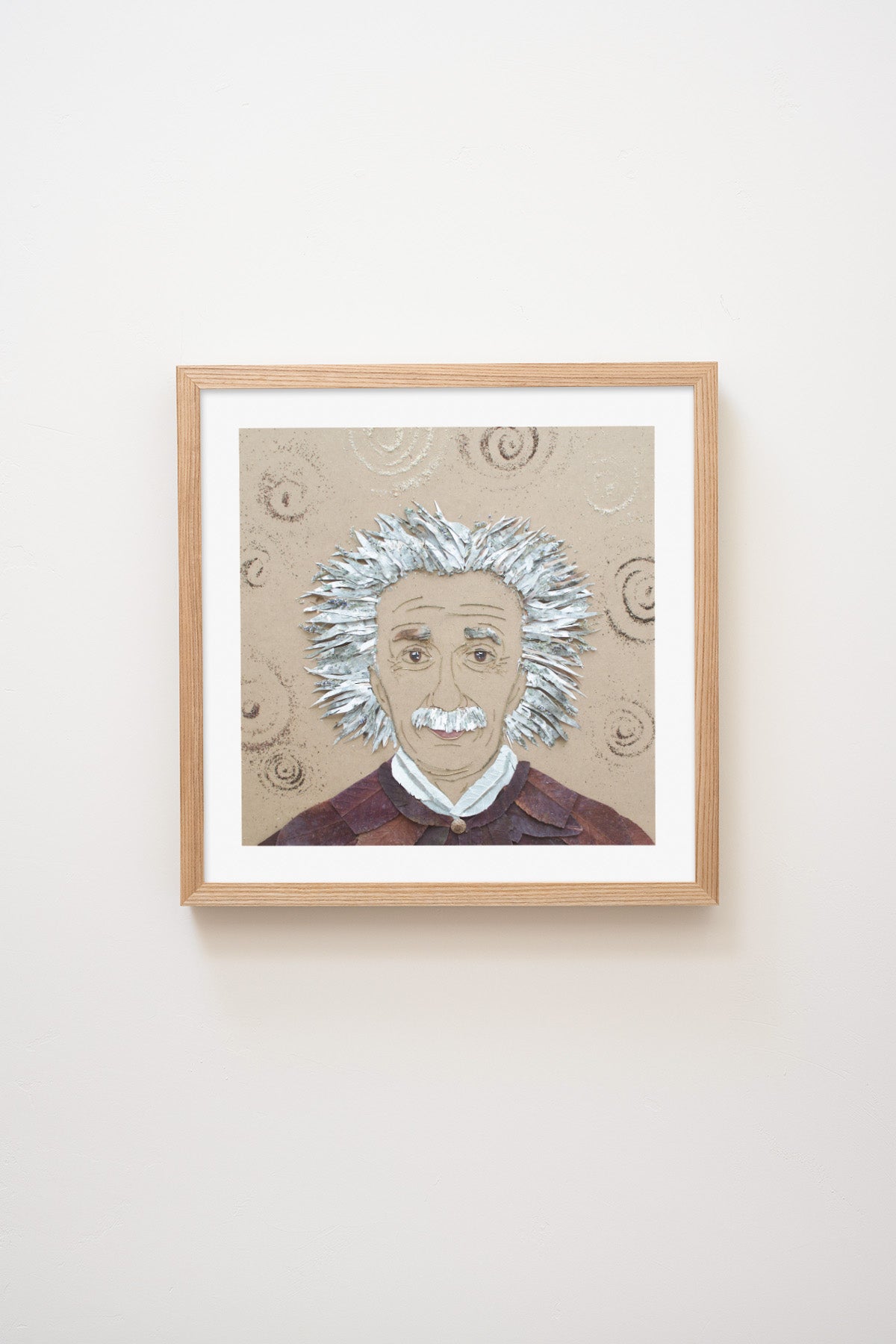 "Einstein" Flower Print