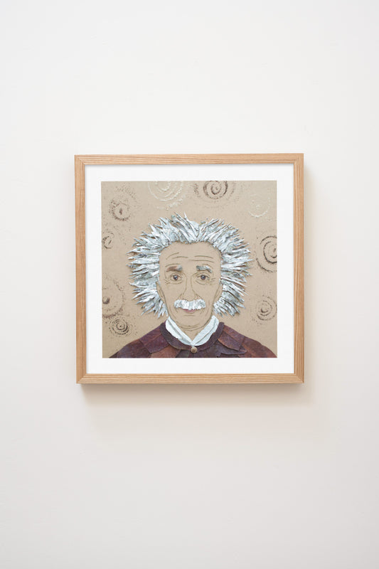 "Einstein" Flower Print