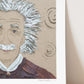 "Einstein" Flower Print