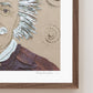 "Einstein" Flower Print
