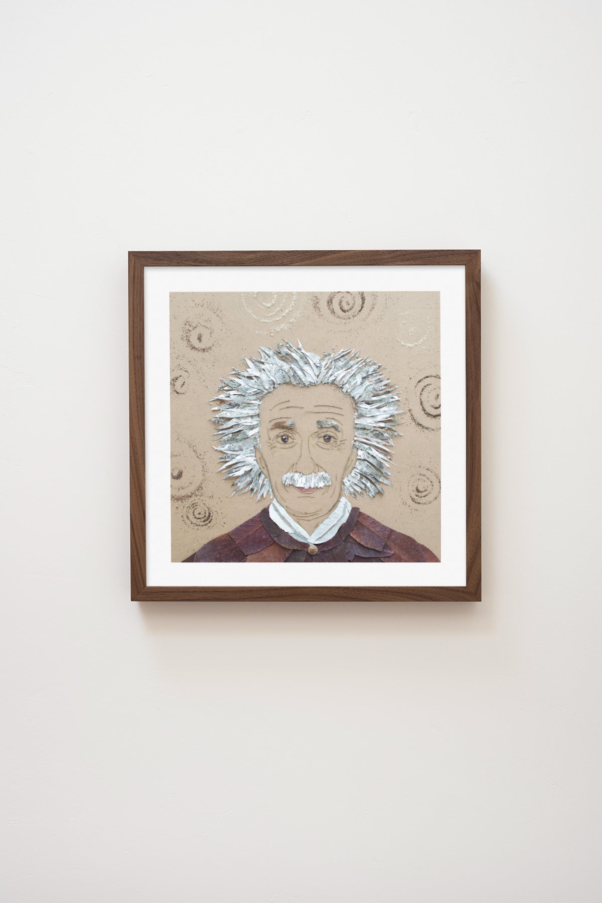 "Einstein" Flower Print