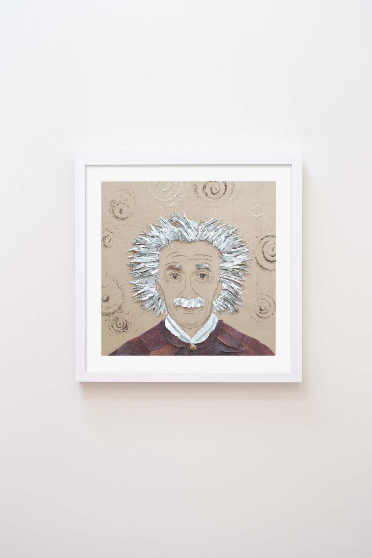 "Einstein" Flower Print