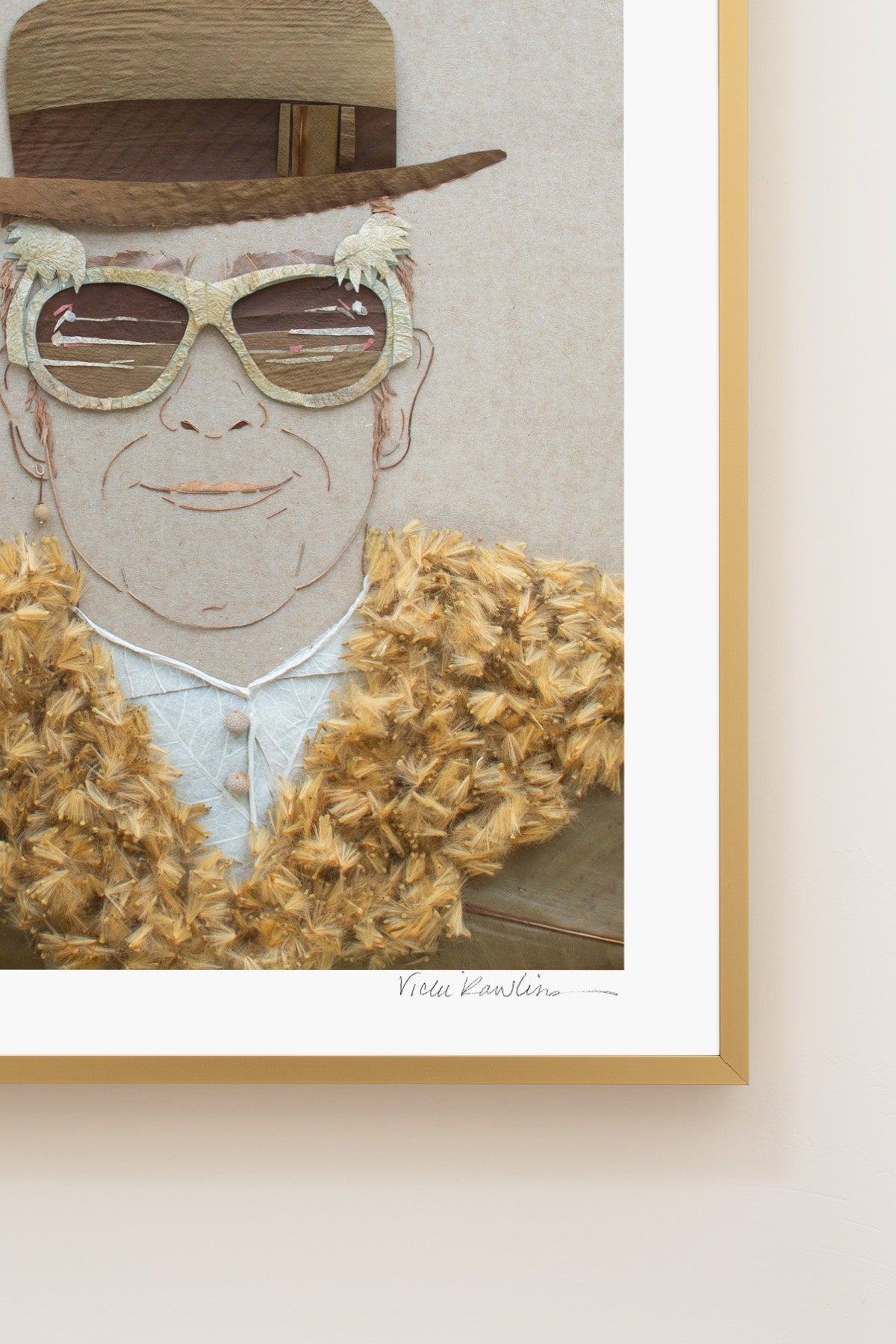 "Sir Elton John" Flower Print