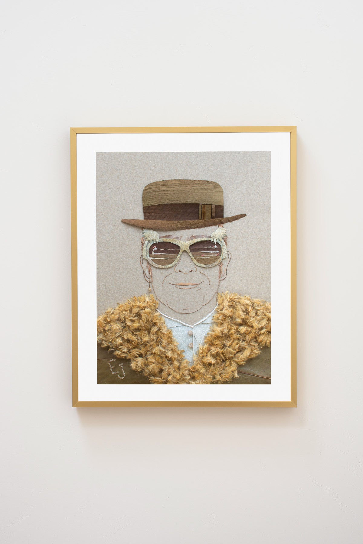 "Sir Elton John" Flower Print