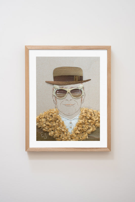 "Sir Elton John" Flower Print