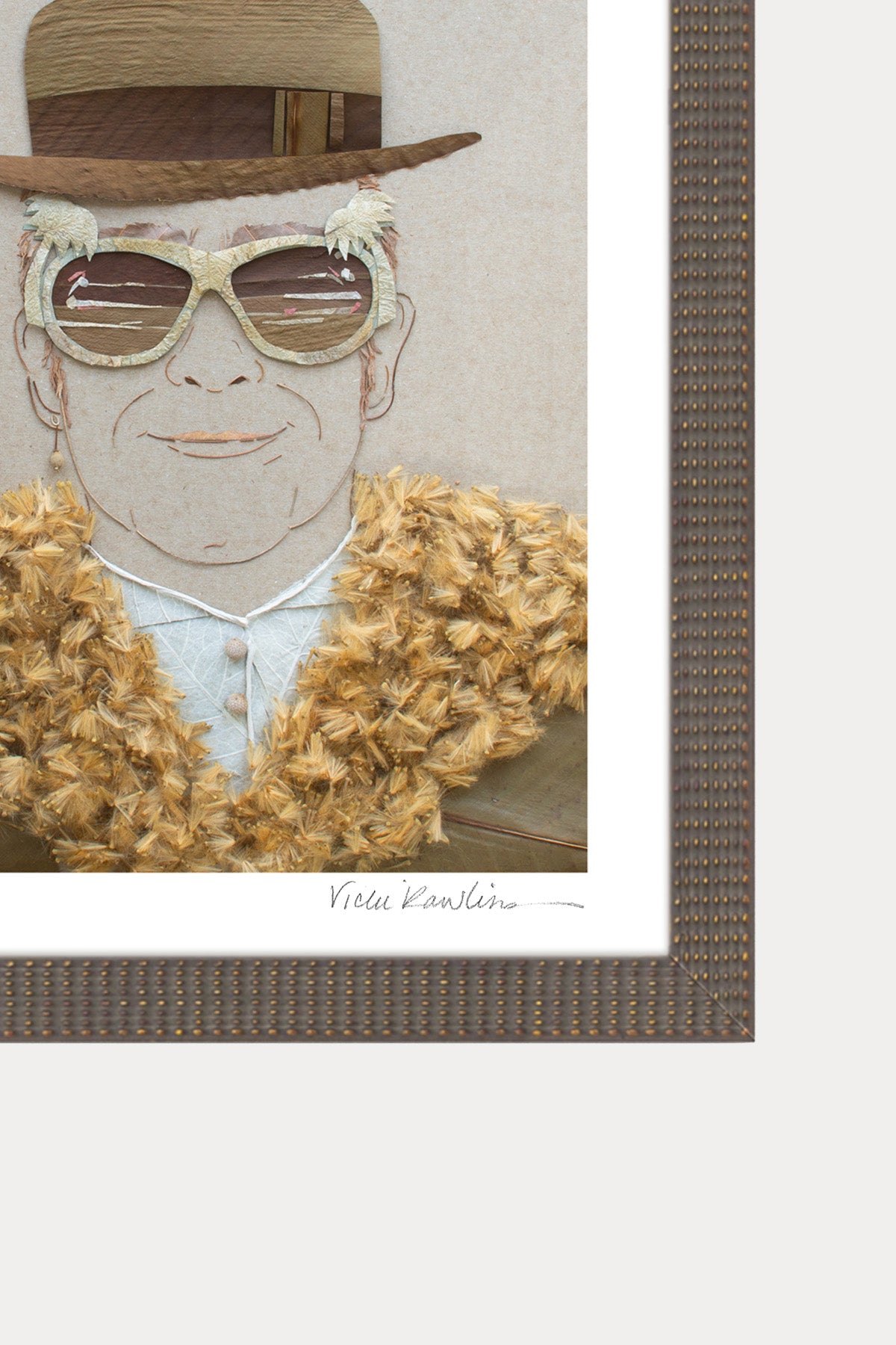 "Sir Elton John" Flower Print