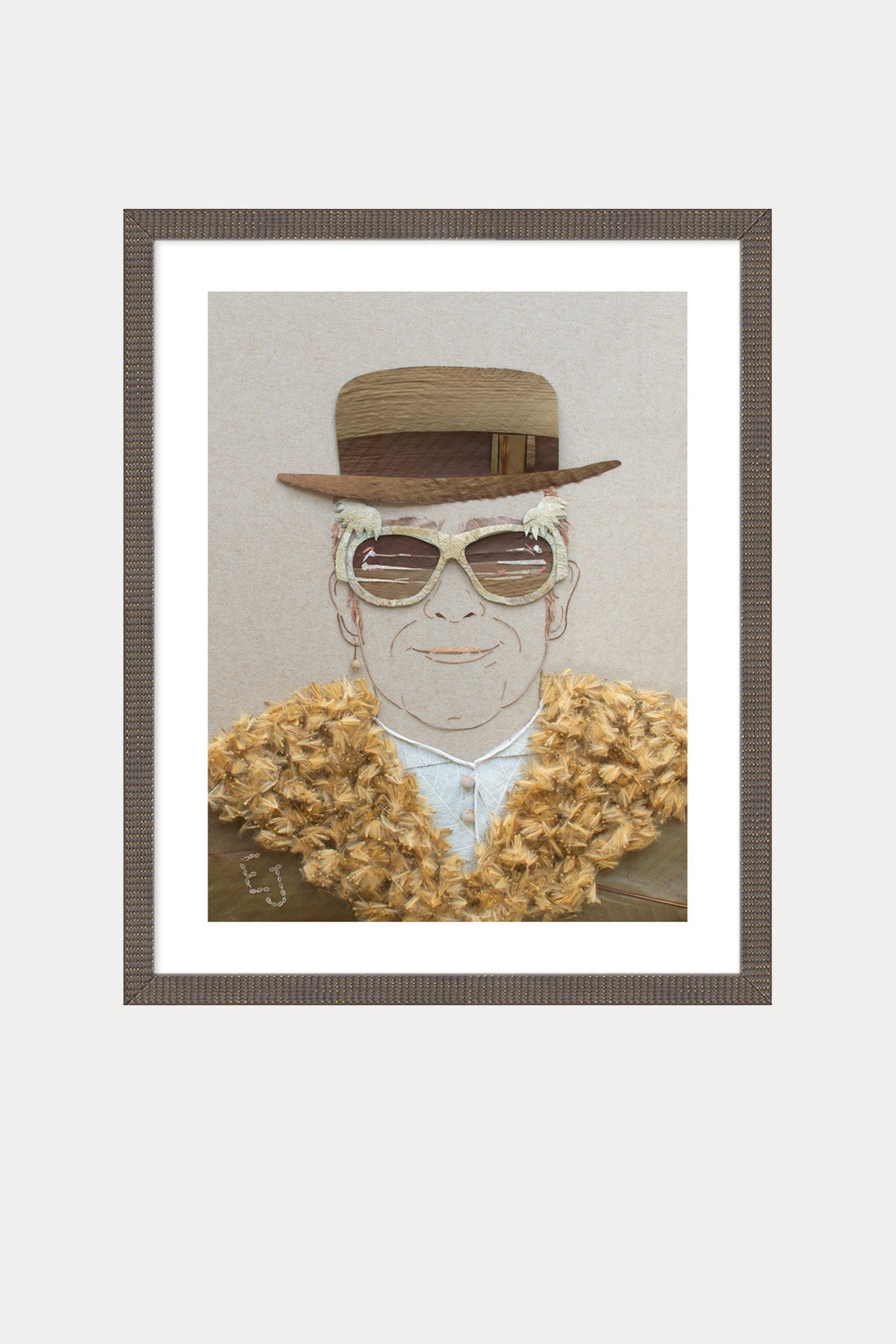 "Sir Elton John" Flower Print