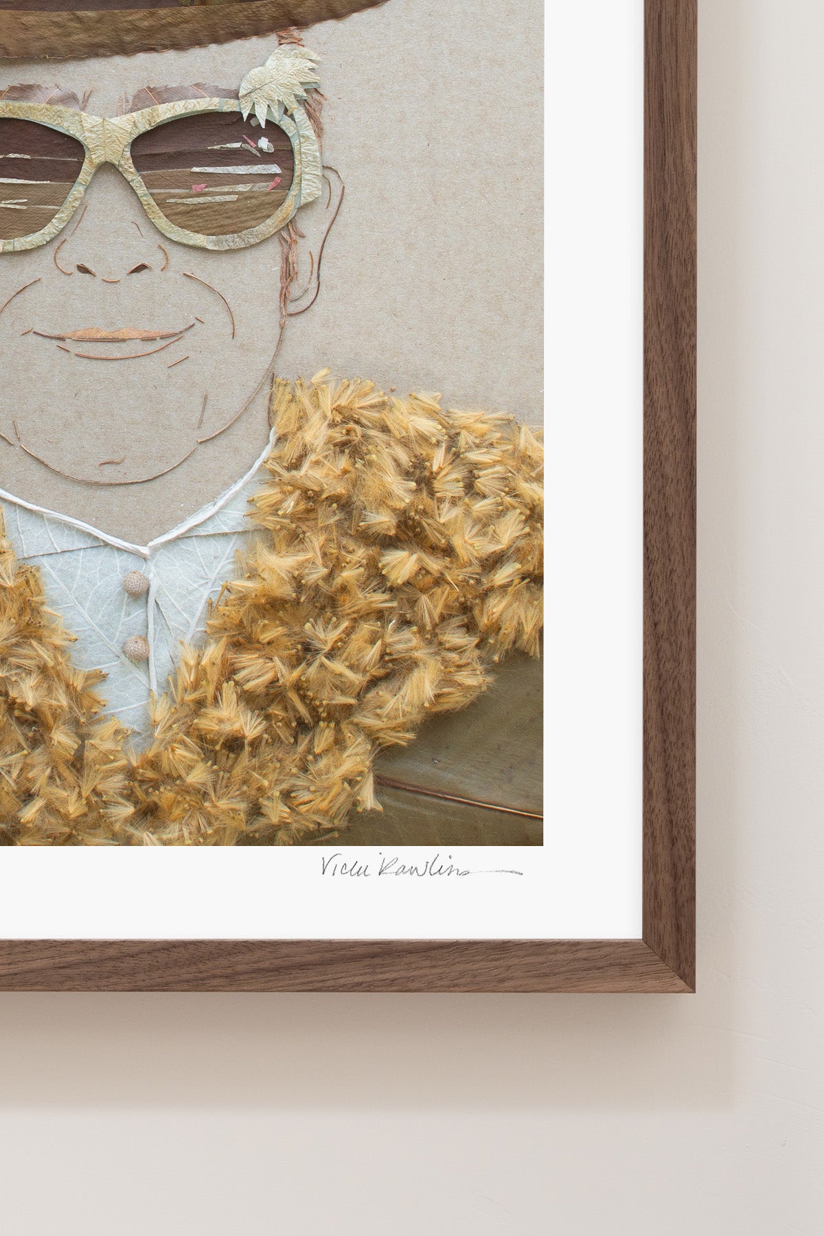 "Sir Elton John" Flower Print