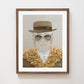 "Sir Elton John" Flower Print