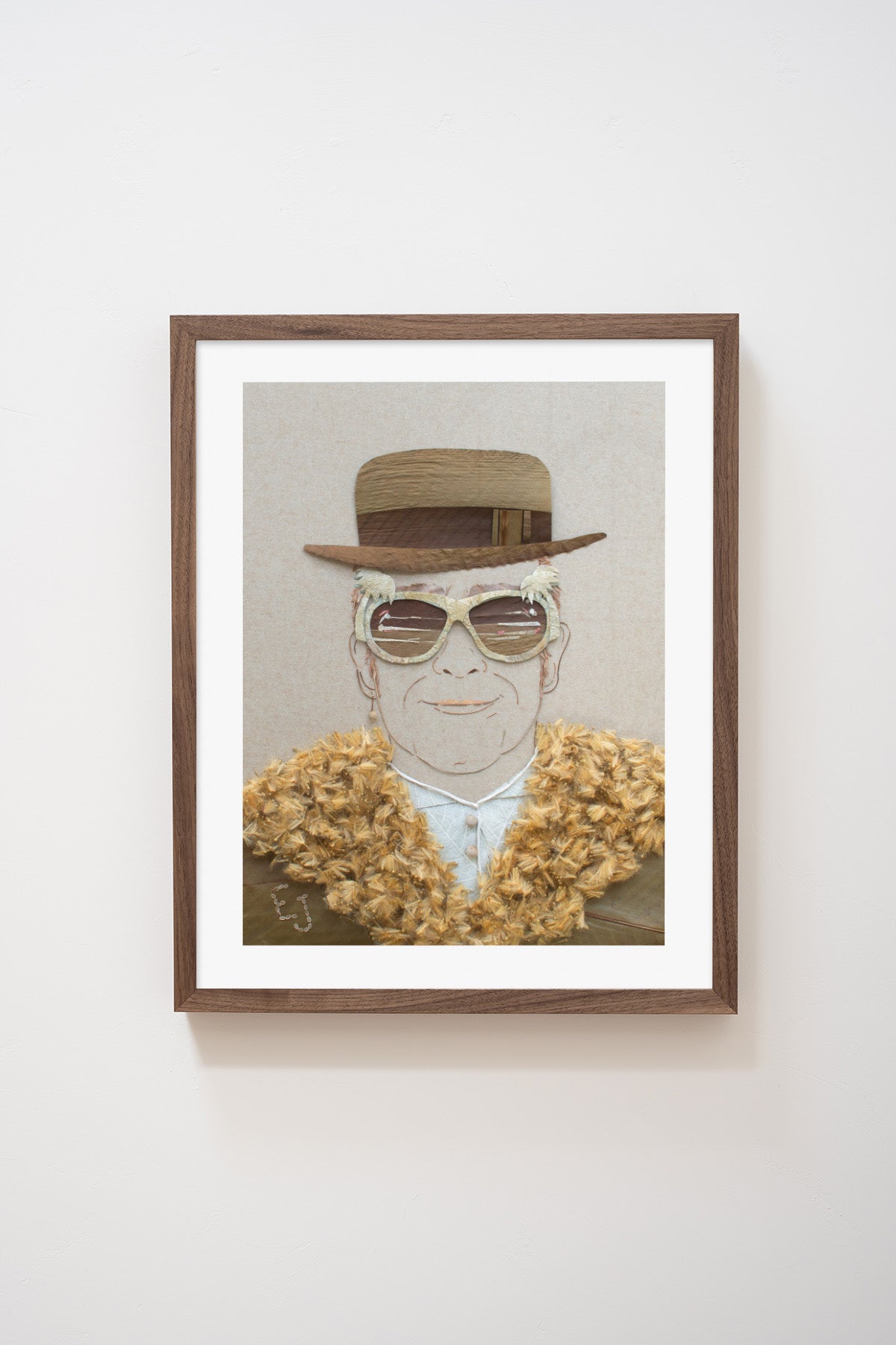 "Sir Elton John" Flower Print