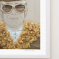 "Sir Elton John" Flower Print