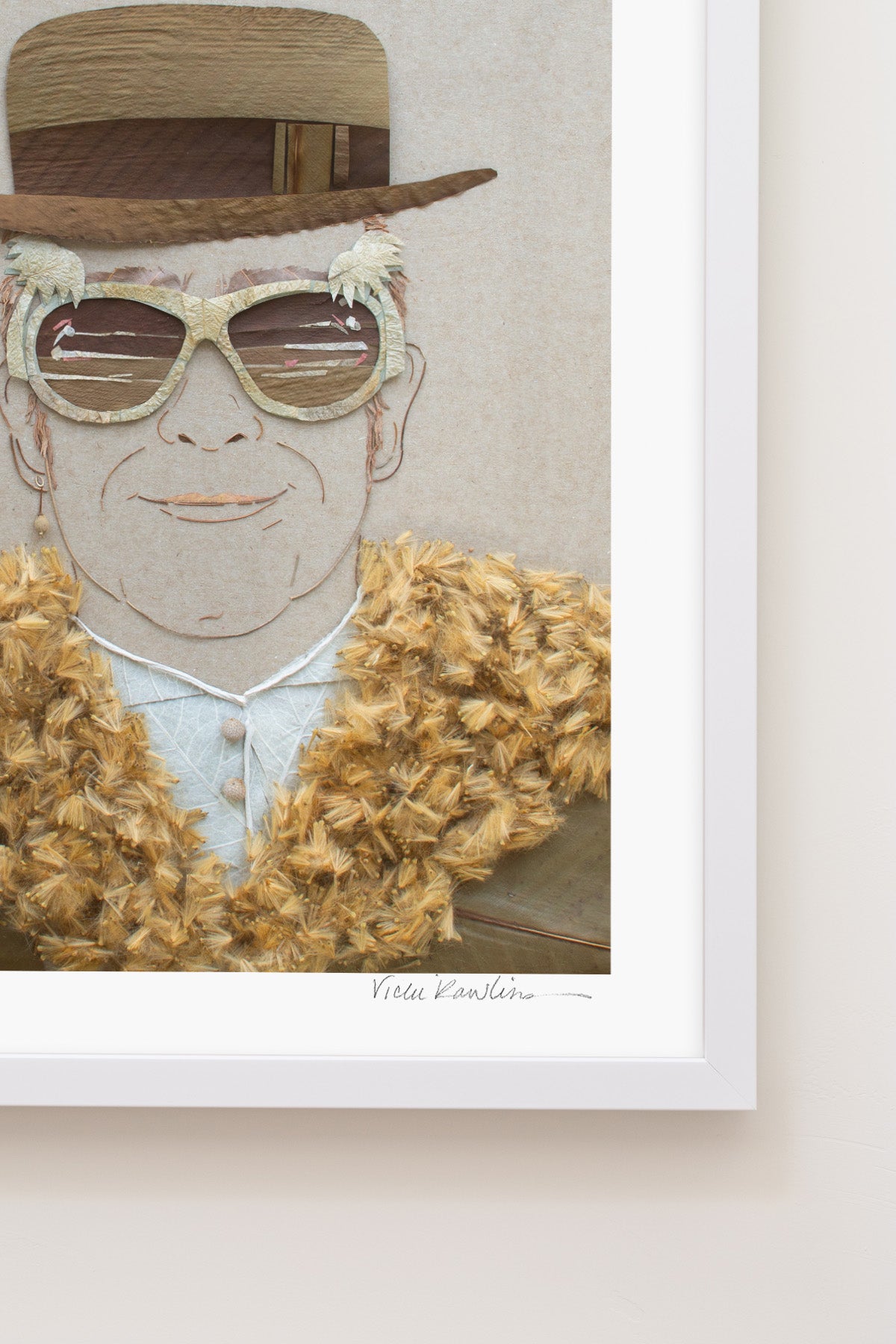 "Sir Elton John" Flower Print