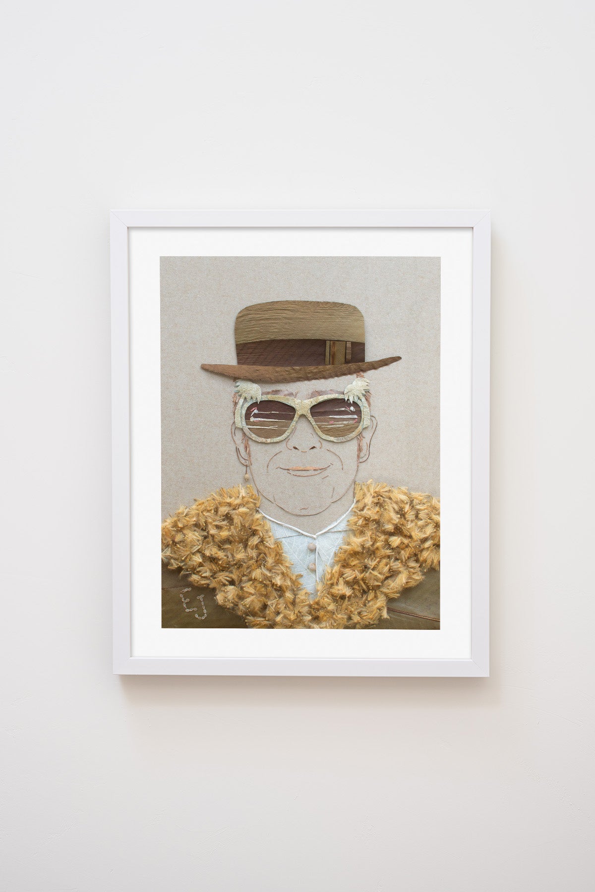 "Sir Elton John" Flower Print