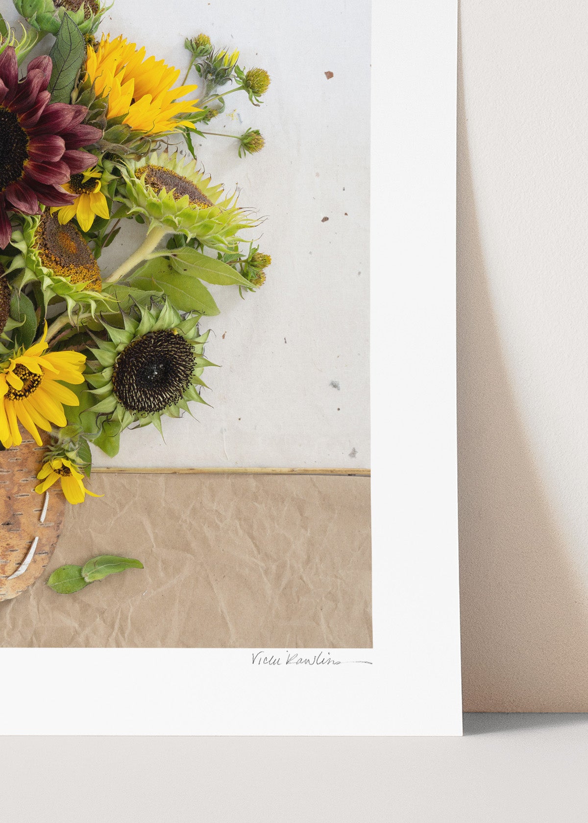 "Embrace" Flower Print
