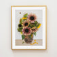 "Face the Sun" Flower Print
