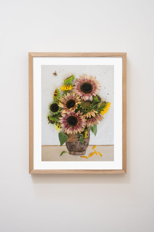 "Face the Sun" Flower Print