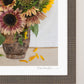 "Face the Sun" Flower Print