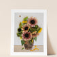 "Face the Sun" Flower Print