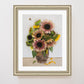 "Face the Sun" Flower Print