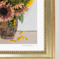 "Face the Sun" Flower Print