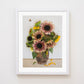"Face the Sun" Flower Print