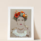 "Feathered Friends Frida" Flower Print