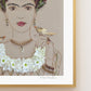 "Feathered Friends Frida" Flower Print