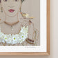 "Feathered Friends Frida" Flower Print