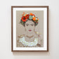 "Feathered Friends Frida" Flower Print