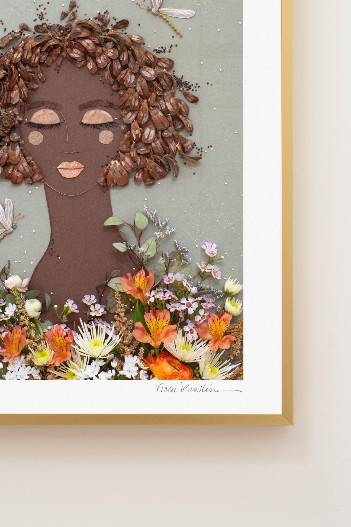 "Feed Your Soul" Flower Print