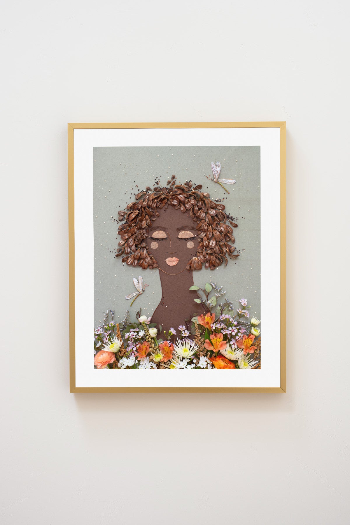 "Feed Your Soul" Flower Print