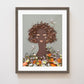 "Feed Your Soul" Flower Print