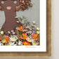 "Feed Your Soul" Flower Print