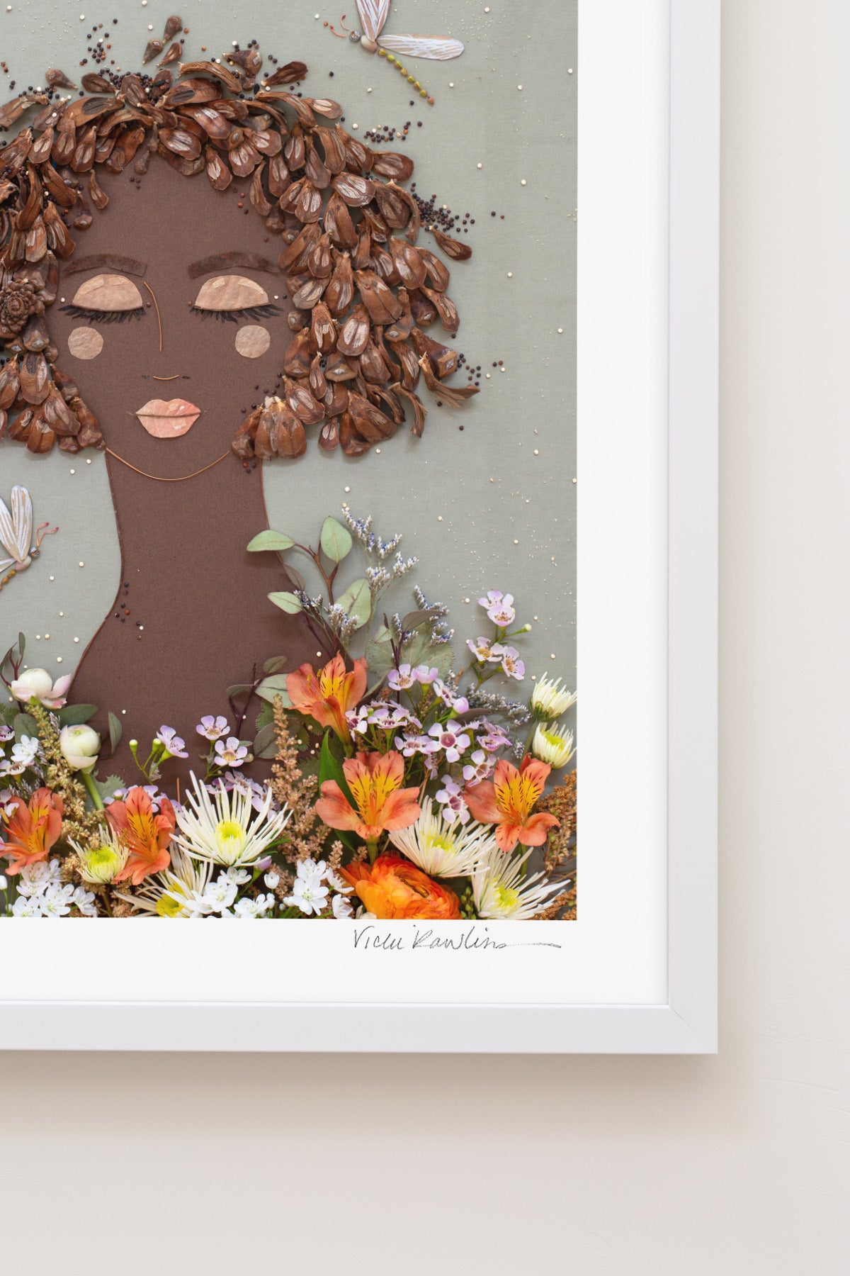 "Feed Your Soul" Flower Print