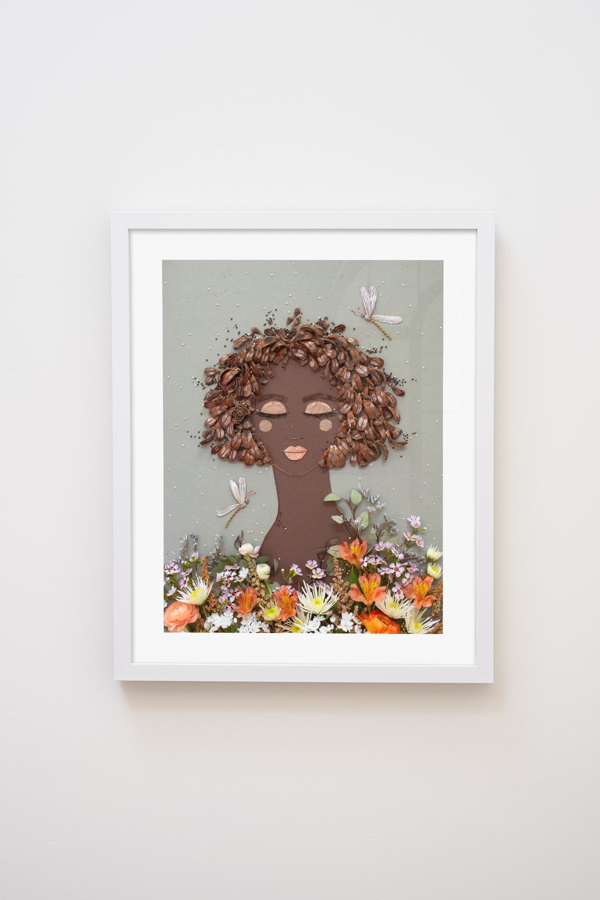 "Feed Your Soul" Flower Print