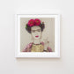 "Fierce Frida" Flower Print