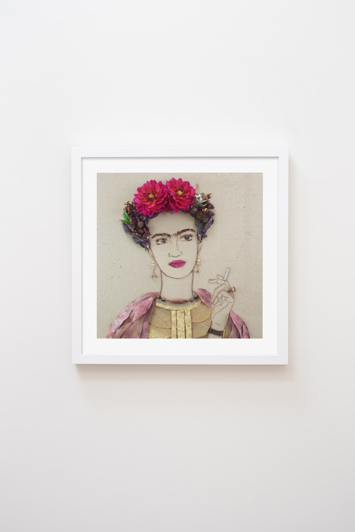 "Fierce Frida" Flower Print