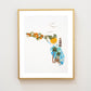 "Florida" Flower Print