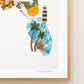 "Florida" Flower Print