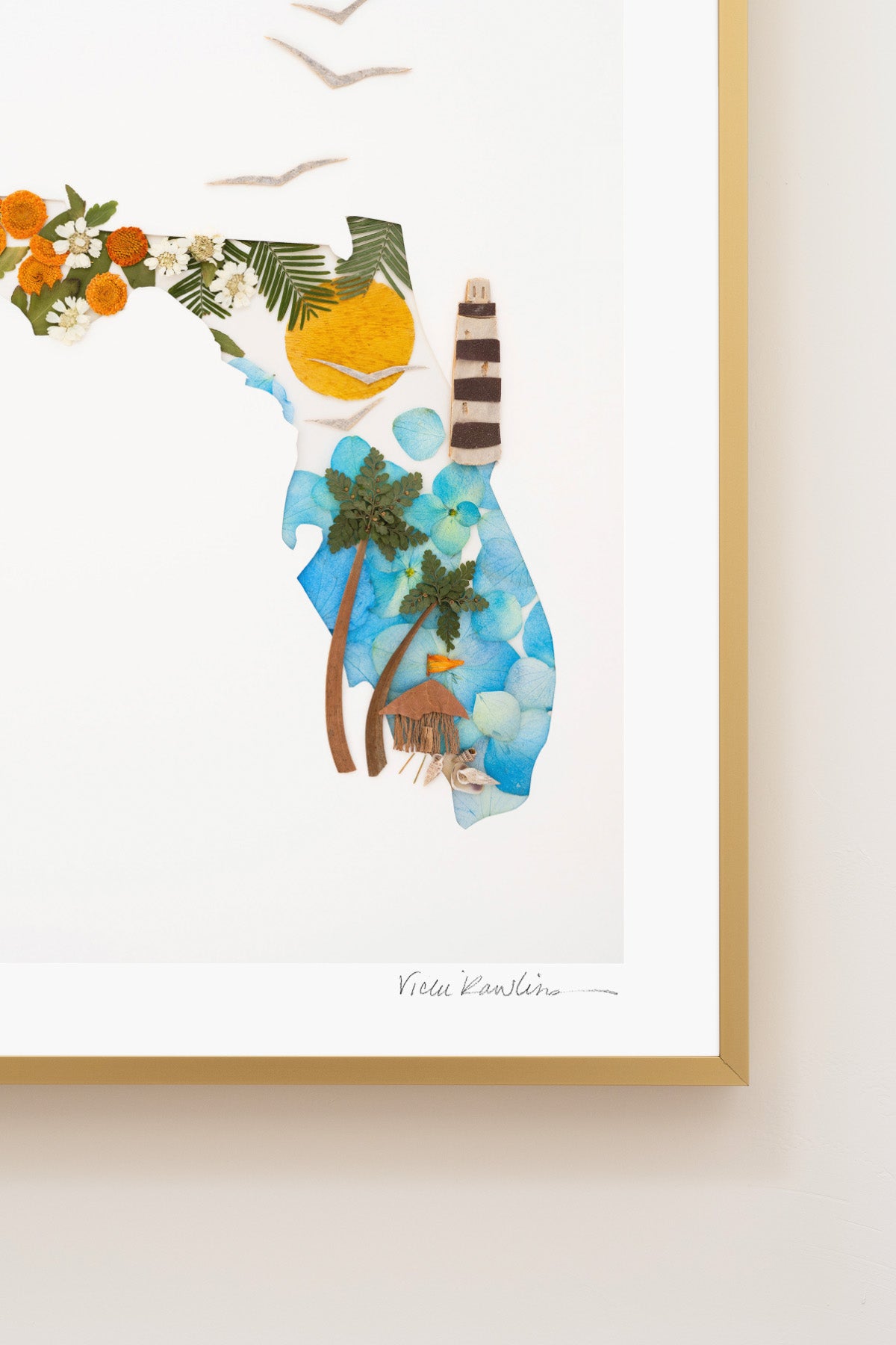 "Florida" Flower Print